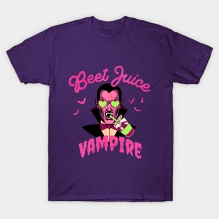 Beet Juice Vampire Halloween T-Shirt